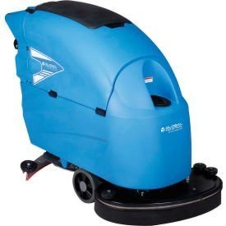 GLOBAL EQUIPMENT Auto Floor Scrubber With Traction Drive, 26" Cleaning Path T70/65 BT